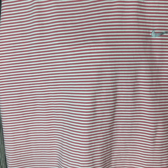 Nike Pink Stripped Running Tank- XS - Picture 4 of 12